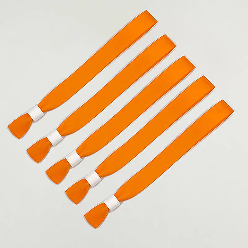 ruban de bracelet orange coloré 1,5 cm * 17,5 cm