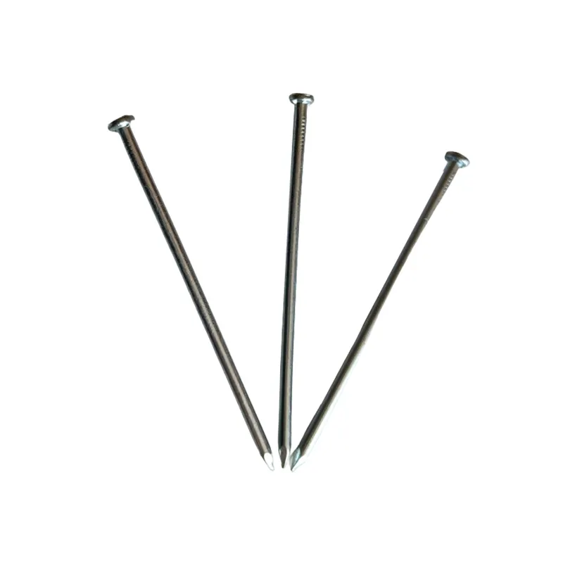 High quality galvanized steel harden bright common round wire nail for construction