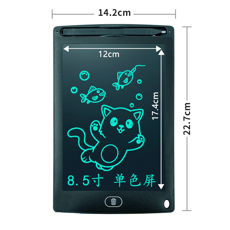 D-8.5 inch black + monochrome