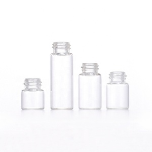 Free Sample Clear Glass Tube 1ml 2ml 3ml <strong>5ml</strong> Glass Empty Essential Oil <strong>Bottles</strong> <strong>With</strong> Plastic <strong>Cap</strong> - Product Image 6