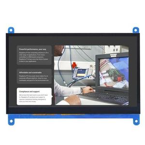 7 inch LCD HD-MI display <strong>monitor</strong> <strong>2</strong>/3/4 generation B type compatible with <strong>Raspberry</strong> <strong>Pi</strong> 1024*600 HD - Product Image 4