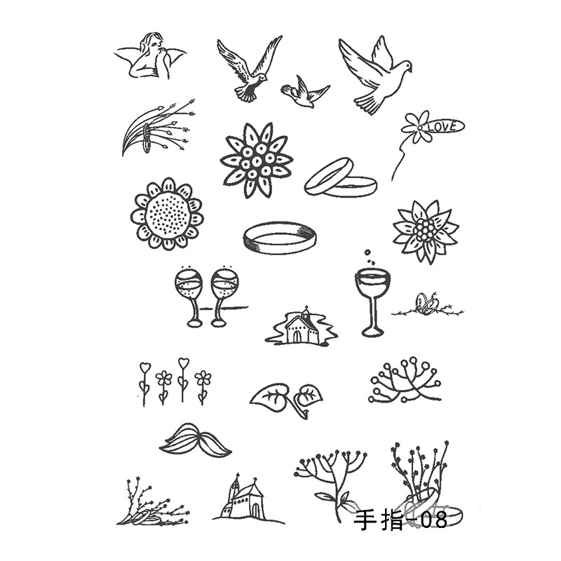 Tatouage main 008
