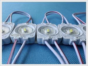 โมดูลไฟ LED แบบฉีดสำหรับสัญญาณตัวอักษร110V 220V AC อินพุต33mmX23mmX10mm SMD 3030 1 LED 1.5W 180lm เลนส์กระจาย - Product Image 2