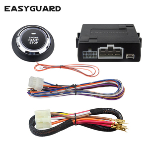 Easyguardユニバーサルプッシュボタンスタートモジュールリモートエンジンスタート機能自動ギアカーは元のキーで動作できます - Product Image 1