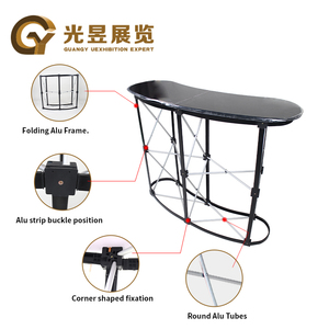 Triển lãm thương mại có thể gập lại khung nhôm <span class=keywords><strong>pop</strong></span>-<span class=keywords><strong>up</strong></span> đứng quầy tiếp tân di động cho bảng khuyến mãi - Product Image 5