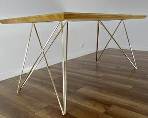 螺纹蝴蝶形桌子底座金属家具腿流行设计家具调平桌腿 - Product Image 4