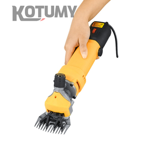Koyun, keçi, sığır ve diğer çiftlik hayvancılık evcil hayvanlarında kürk yünü tıraş için keçi kesme makinesi elektrikli kesme Clipper