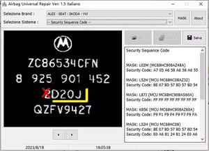 Airbag Reset Tool Airbag riparazione universale V1.5 ECU programmatore di Airbag 1.5 ECU Chip Tuning File di Software di diagnostica per auto - Product Image 3
