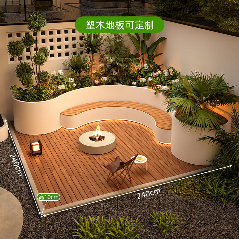 Plancher en bois composite