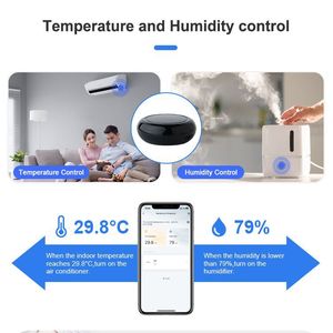 RSH Tuya Universal WiFi IR Remote <strong>Control</strong> Smart Life APP Voice Remote <strong>Control</strong> for Alexa Google Home
