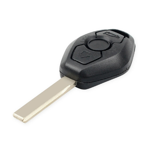 B-M-W3 5 6 7 serisi için 3-Button tasarım araba uzaktan anahtar kabuk değiştirme 433Mhz uyumlu X5 E46 E60 E83 E53 E36 E38 HU92 anahtar - Product Image 1