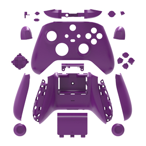 Veri kurbağa mavi tam kabuk değiştirme konut mat düğmeler Xbox serisi X/S denetleyici Faceplates Set tam düğmeler içerir - Product Image 4