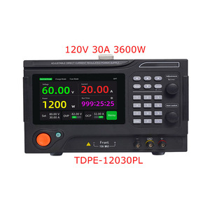 Fuente de alimentación de CC ajustable TTLTES 120V 30A Fuente de conmutación programable de un solo canal Voltaje de entrada de 220V para banco de laboratorio - Product Image 1