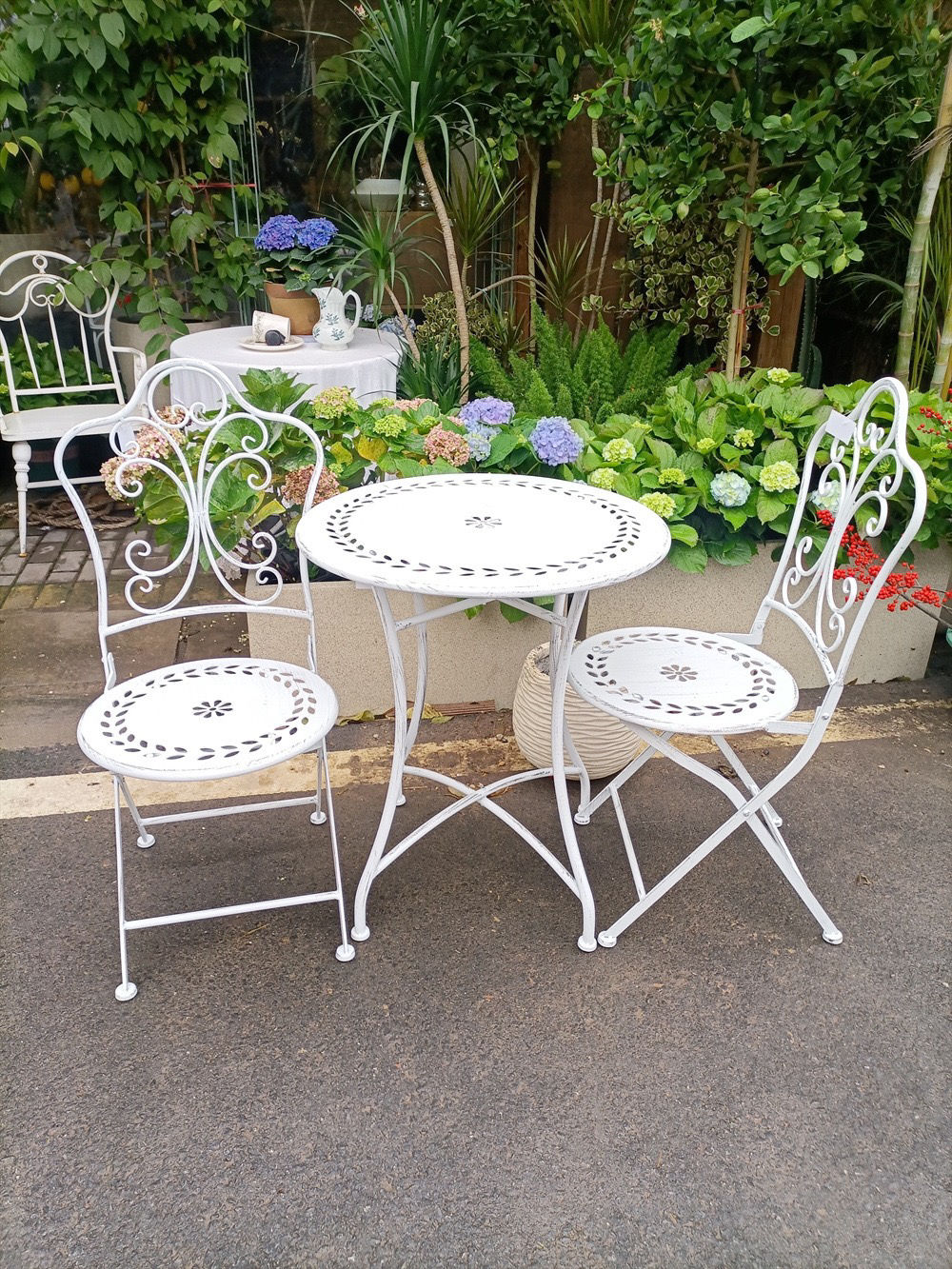 Ensemble trois pièces blanc