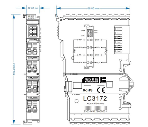 Profinet Distributed Remote I/o Module Analog Digital <strong>Input</strong> Module <strong>Modbus</strong> <strong>Input</strong> and <strong>Output</strong>(io) - Product Image 2
