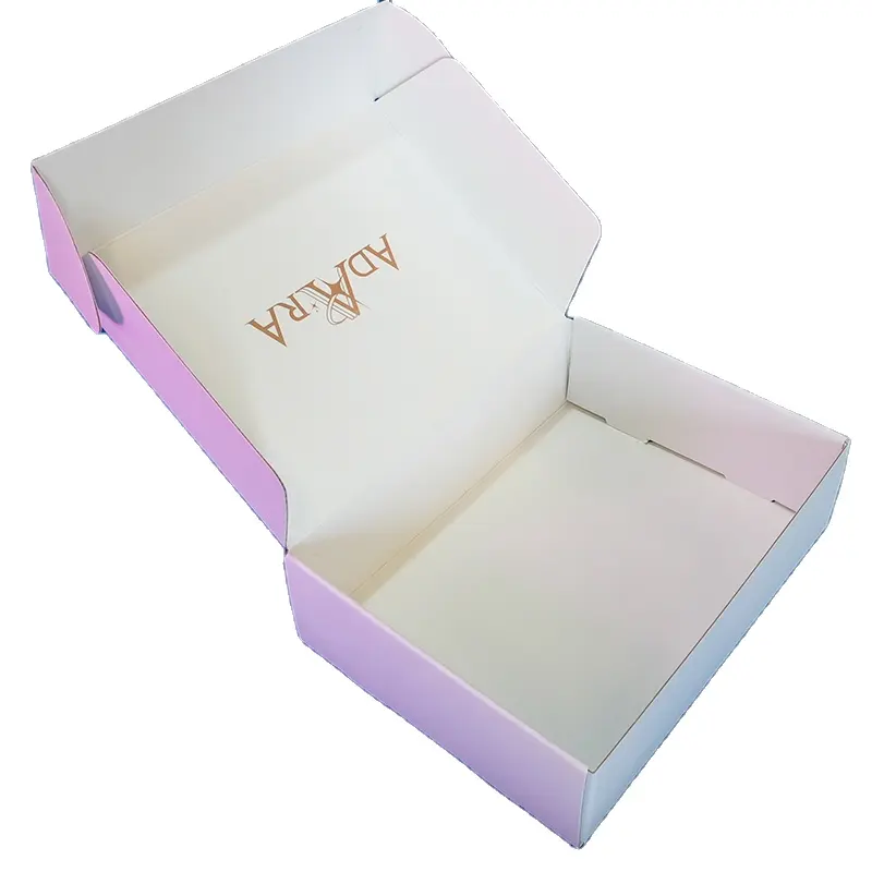 Boîtes d'expédition en Carton Kraft avec Logo imprimé, emballage en Carton ondulé