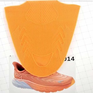 提花图案女童运动鞋经纱型飞针织网布材料3D鞋面床垫或包 - Product Image 3
