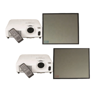 High Quality 3D Passive <strong>Polarized</strong> Projecting <strong>Filter</strong> <strong>Circular</strong> <strong>Polarized</strong> <strong>Filters</strong> for DLP Projector 15*15cm Home Theater Systems