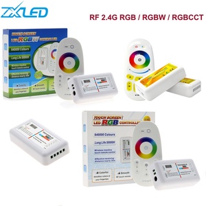 RF 2.4G led di controllo DC12v/24 vrggled lampada con controller RGB CCTV telecomandato led braccialetto rgbw controllo LED - Product Image 2
