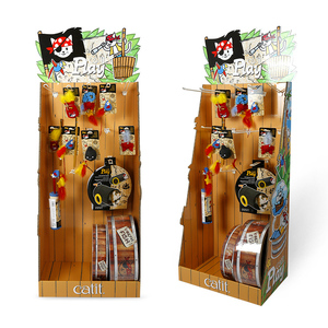 Drehbares Kartonhaken-Vorführregal Pop-Up-Tresen-Vorführtablett Tischplatte Klebebildschirm mit Werkspreis - Product Image 4