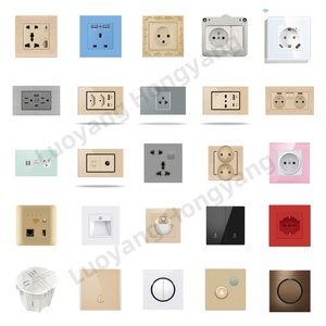 Universal 18W Smart Type-C Quick Charging SocketUk 13a Electrical Dual USB Power Outlet Plug and Wall Light Switches - Product Image 3