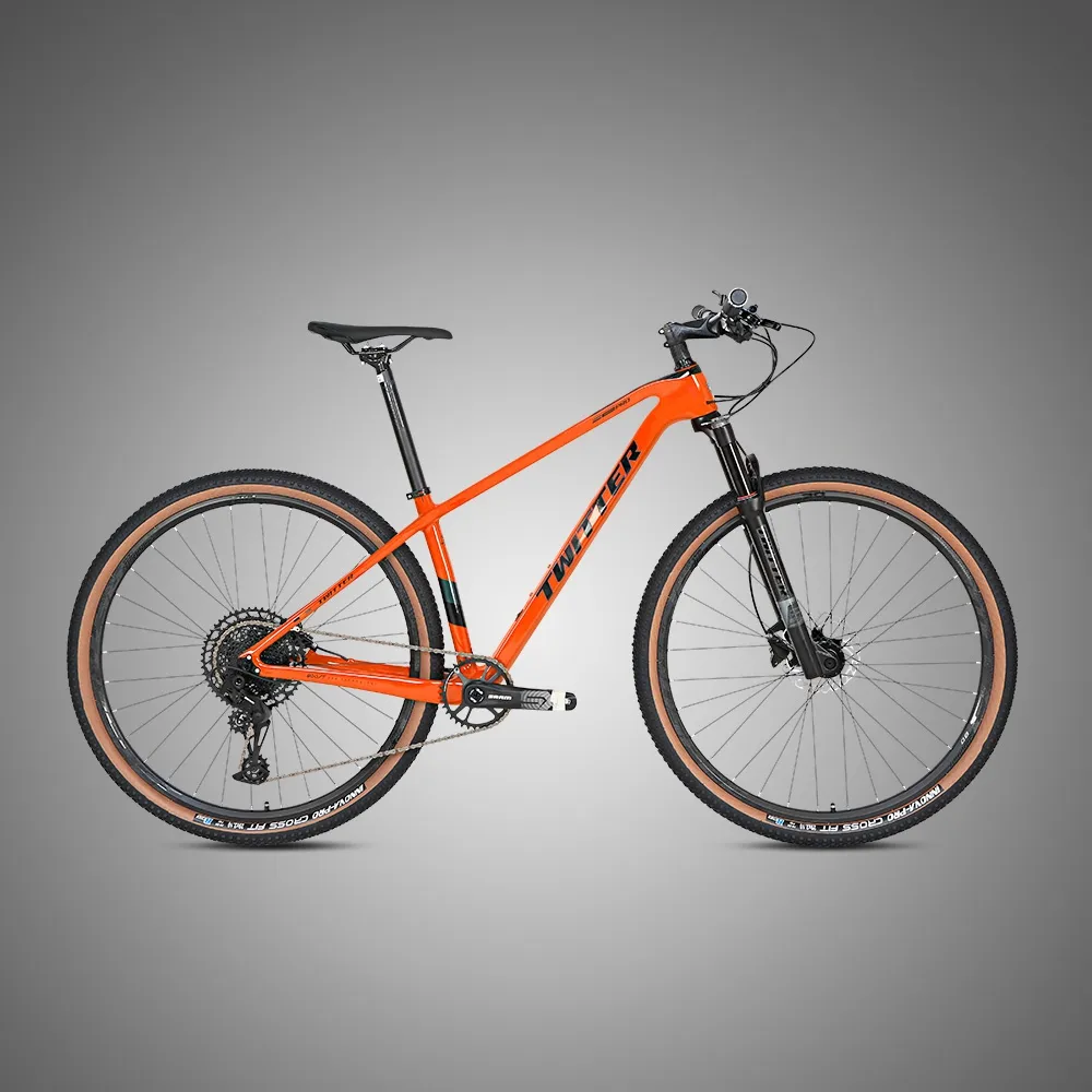 Promoção vendas Twitter completo carbono bicicleta 27.5 29 er mtb através do eixo 148mm freio a disco fibra de carbono mountain bike