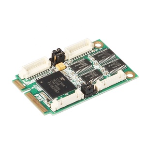 Rs232 DB9 Mini <strong>PCI</strong> Express Serial Expansion Controller Card Half Size Small Board Industrial Adapter Exar 17V354 Chip - Product Image 5