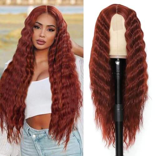 Ginger red wig