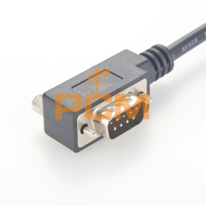Cavo seriale DB9 RS232 con design ad angolo sinistro, destro, alto e basso, basso profilo salvaspazio, cavo ad angolo retto RS232 - Product Image 5