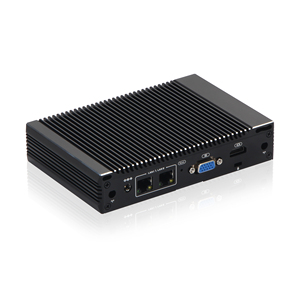 PC industrial resistente Celeron N3160 Quad Core DDR3 Dual LAN TPM HD VGA Dual Display PC integrada sin ventilador para autoservicio Kisok