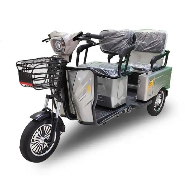 Easy And Convenient 32Ah Triciclo Electric Rickshaw As Taxi With Cheap Price