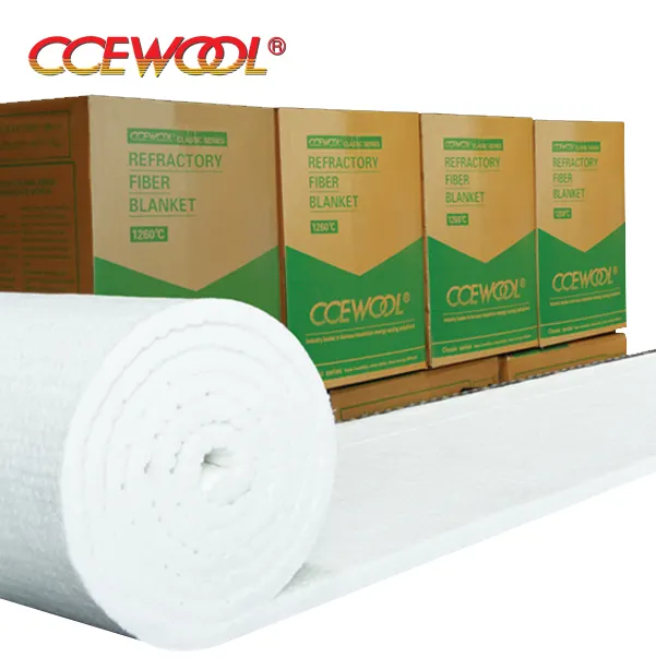 Ccewool 1260 cobertor de fibra de cerâmica ultrafina, com isolamento refratário, 6mm