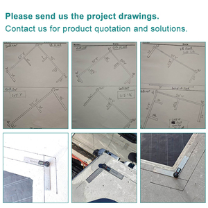 Progetto Villa sul Mare, Ringhiera in Vetro a Prezzo di Fabbrica, Profilo a U in Alluminio, Ringhiera Esterna, Recinzione in Vetro, Corrimano per Balcone Esterno - Product Image 6