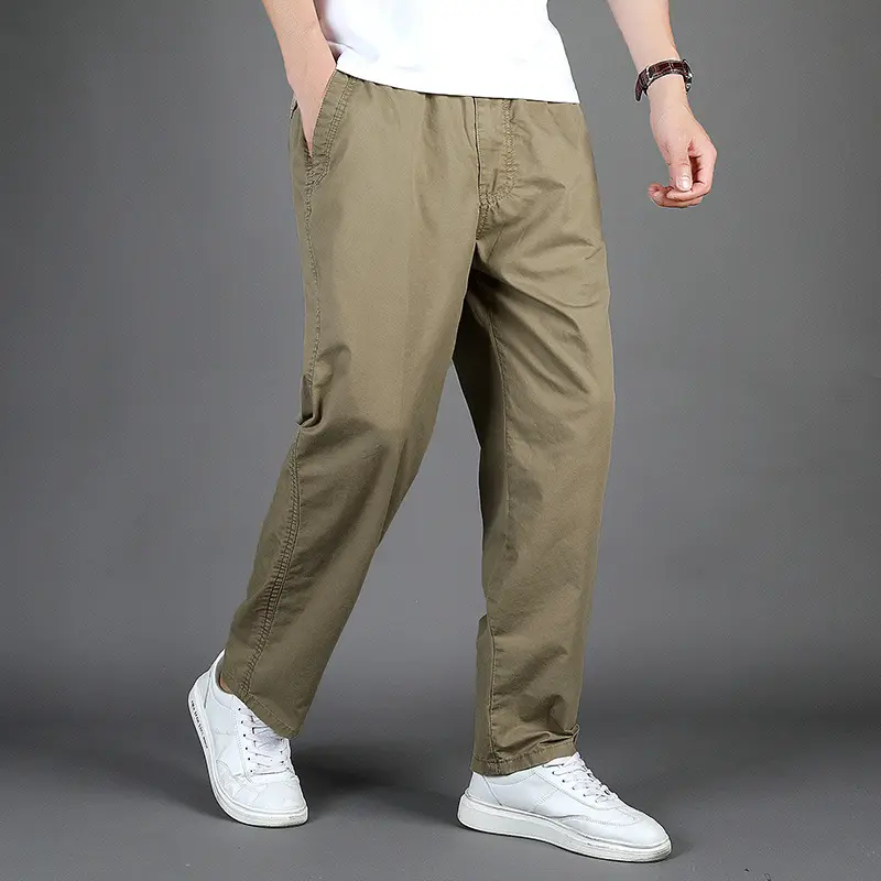 Pantaloni Chino pantaloni tattici da uomo di alta qualità per pantaloni Cargo da uomo Multi tasca