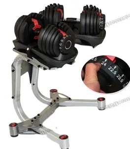 Heet Verkopen! Gym Fitness Home Fitness 24Kg Verstelbare Dumbbell Set Bovenlichaam Training Bodytraining Gewicht Set