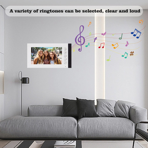Sistema de intercomunicación visual con pantalla de 7 pulgadas con intercomunicador de videollamada de nuevo diseño 2024 multilingüe
