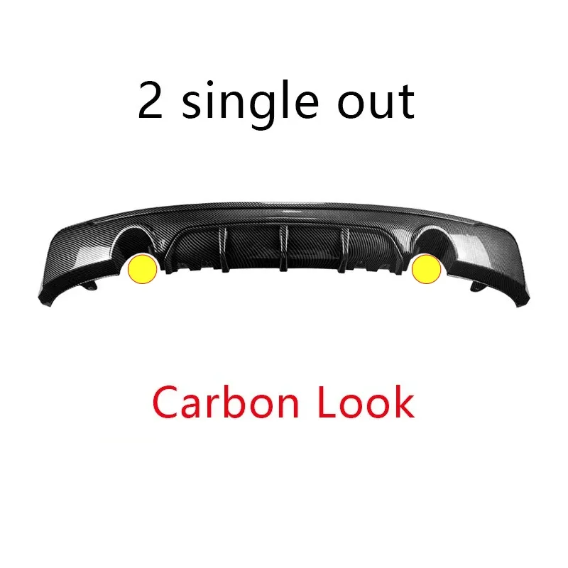 2 seuls carbone