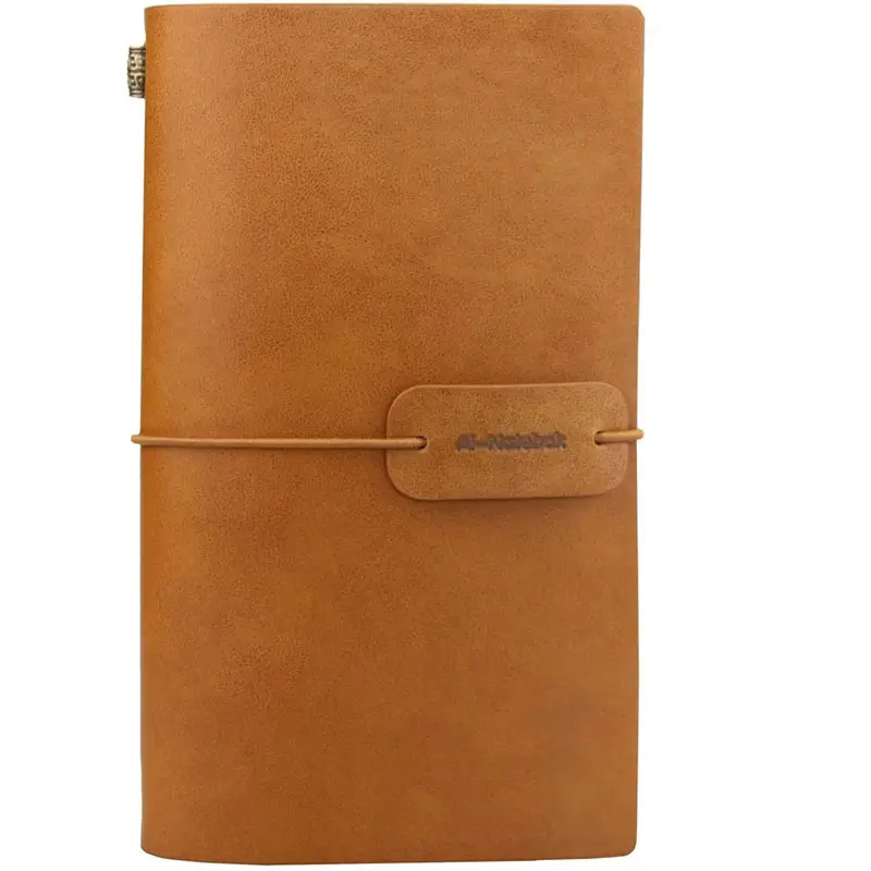 Top-Quality Personalizado Couro Executivo Vintage Diário Hardcover Notebook Note Book a5 Capa De Couro