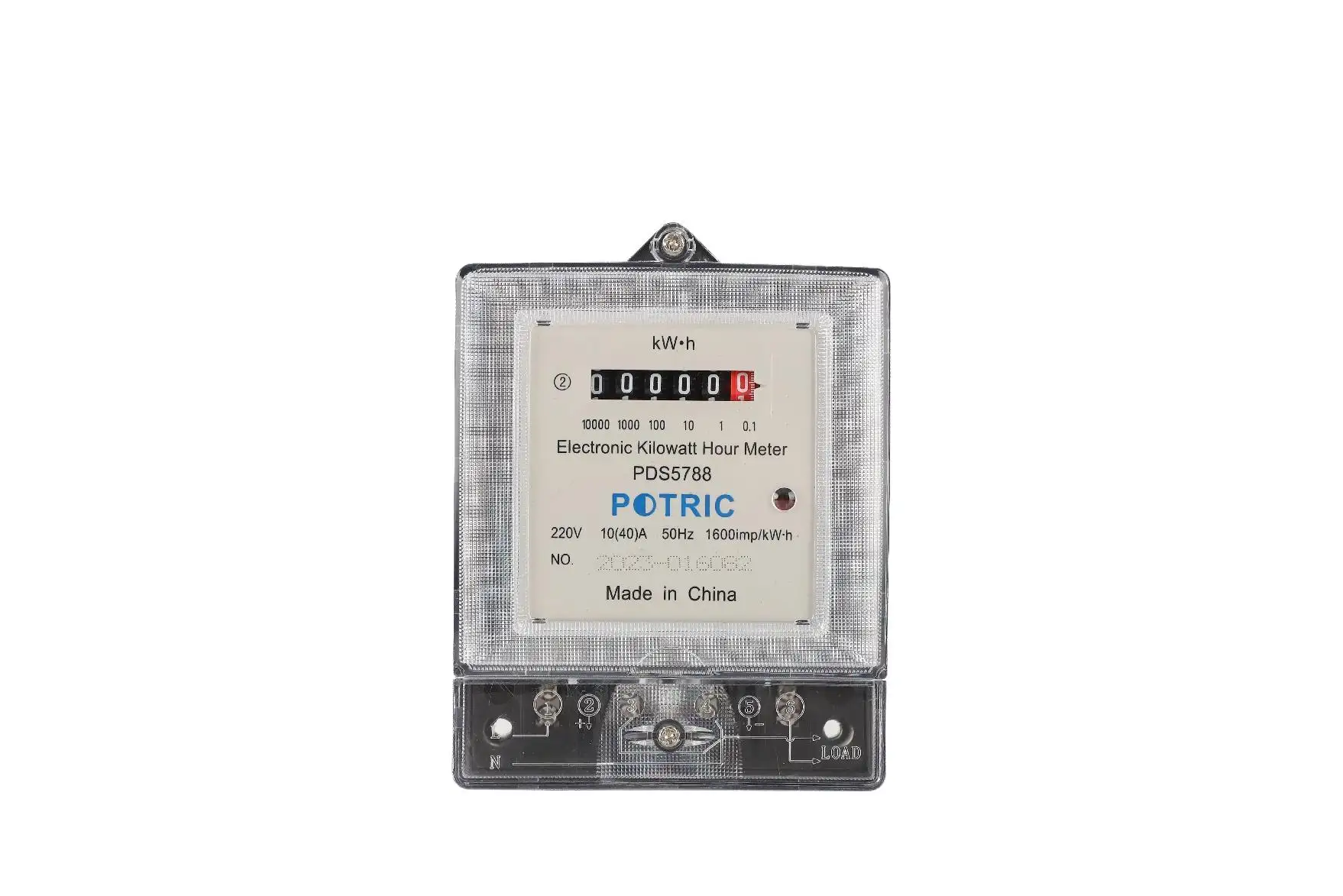 Din Rail Strom Digital Power Energie zähler Watt Kwh Watt meter Monitor 220V Digital Kilowattstunden zähler