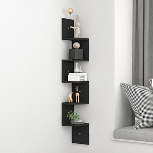 Hiện đại dễ dàng-mount nổi Kệ sách 2 3 5-Tier trong MDF và tre cho phòng ngủ và phòng khách - Product Image 5