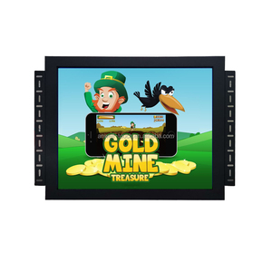 Monitor de juegos recreativos con entrada táctil RS232/USB Pantalla táctil IR de 19 pulgadas