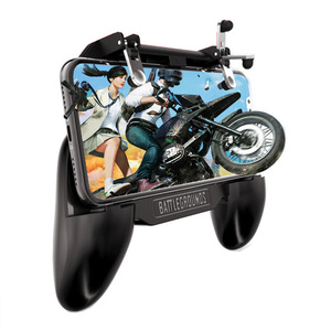 W11 + PUGB Controller di gioco Mobile fuoco libero PUBG Joystick Mobile Gamepad metallo L1R1 Joystick sparatutto per telefono cellulare Android IOS - Product Image 5