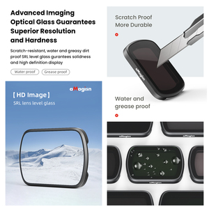 AMagisn filtre seti için DJI Osmo Osmo 3 ND filtreler Pocket3 eylem kamera için Set CPL polarize filtre aksesuarları - Product Image 2