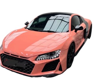 ชุดอุปกรณ์ตัวถังวัสดุ PP สำหรับรถ Audi R8อัพเกรด2022สไตล์ใหม่สปอยเลอร์กันชนหน้าและหลัง - Product Image 1