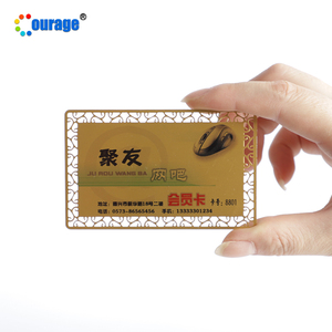 升华印花金属毛坯名片名片: - Product Image 2