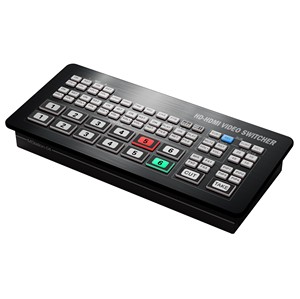 <strong>Multi</strong>-<strong>Input</strong> 4*H DMI <strong>Inputs</strong> Audio Video Mixer 1080p60fps 6 Channel Live Broadcast Virtual Studio Streaming HD Video Switcher - Product Image 4