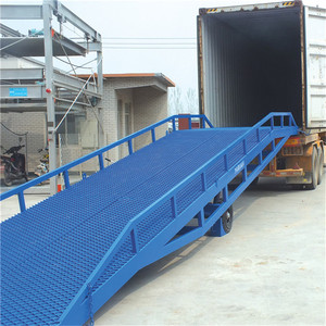 Contenedor móvil Carretilla elevadora Muelle Capacidad de carga de rampa Plataforma personalizada - Product Image 5