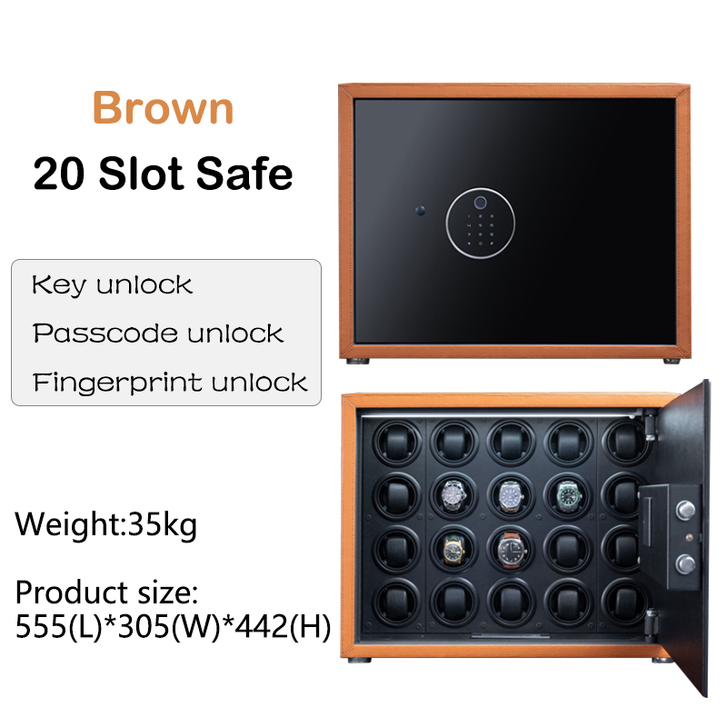 20 slot- Brown