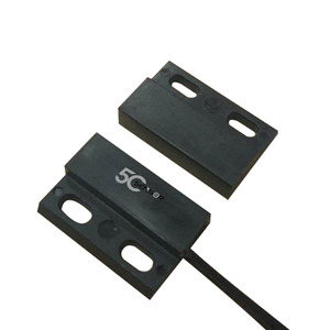 Sensor de proximidad magnético con tornillo Sensor de puerta de plástico ABS para sistema de seguridad del hogar para detección de ventanas y puertas - Product Image 1