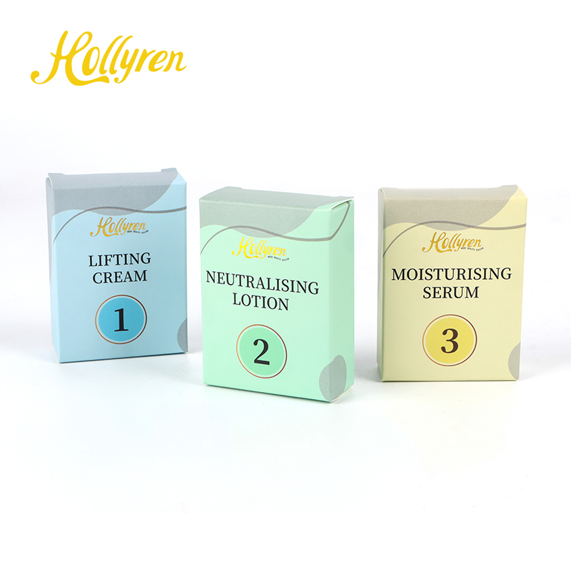 Kit de crème liftante en sachet en 3 étapes